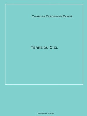 cover image of Terre du Ciel